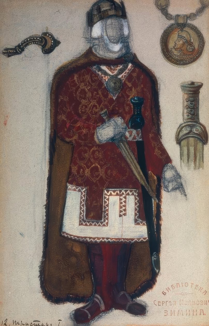 Wagner, Brand / Figur af Roerich af Nikolai Konstantinowitsch Roerich