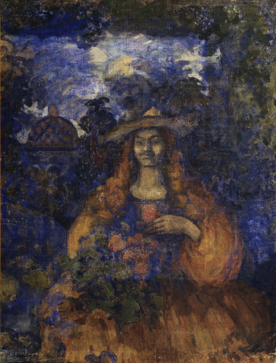 Design til operaen Carmen af G. Bizet, ca. 1905 af Nikolaj Nikolaevic Sapunov