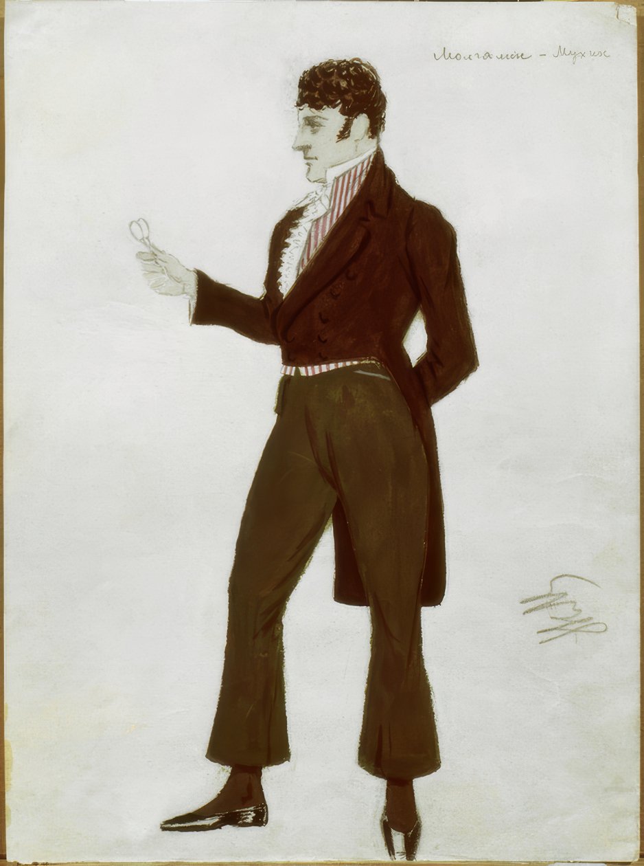 Figur af Nikolaj Pawlowitsch Uljanow