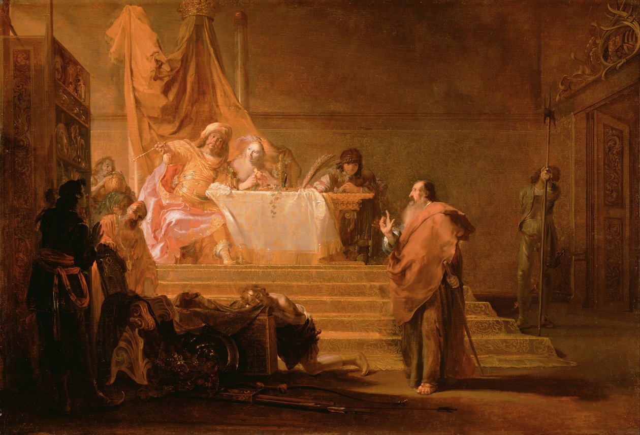 Solon før Croesus af Nikolaus Knüpfer
