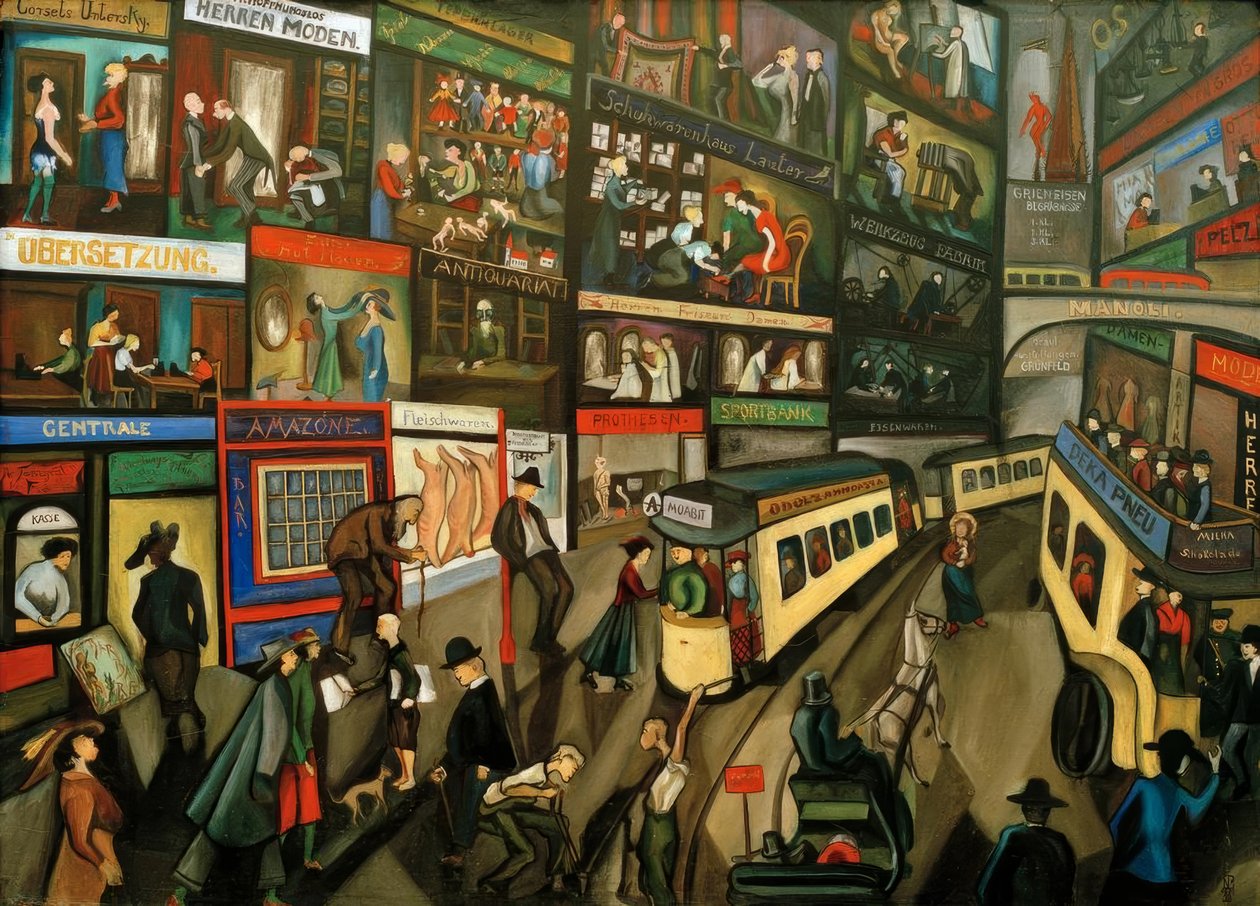 Berlin gadebillede af Nikolaus Braun