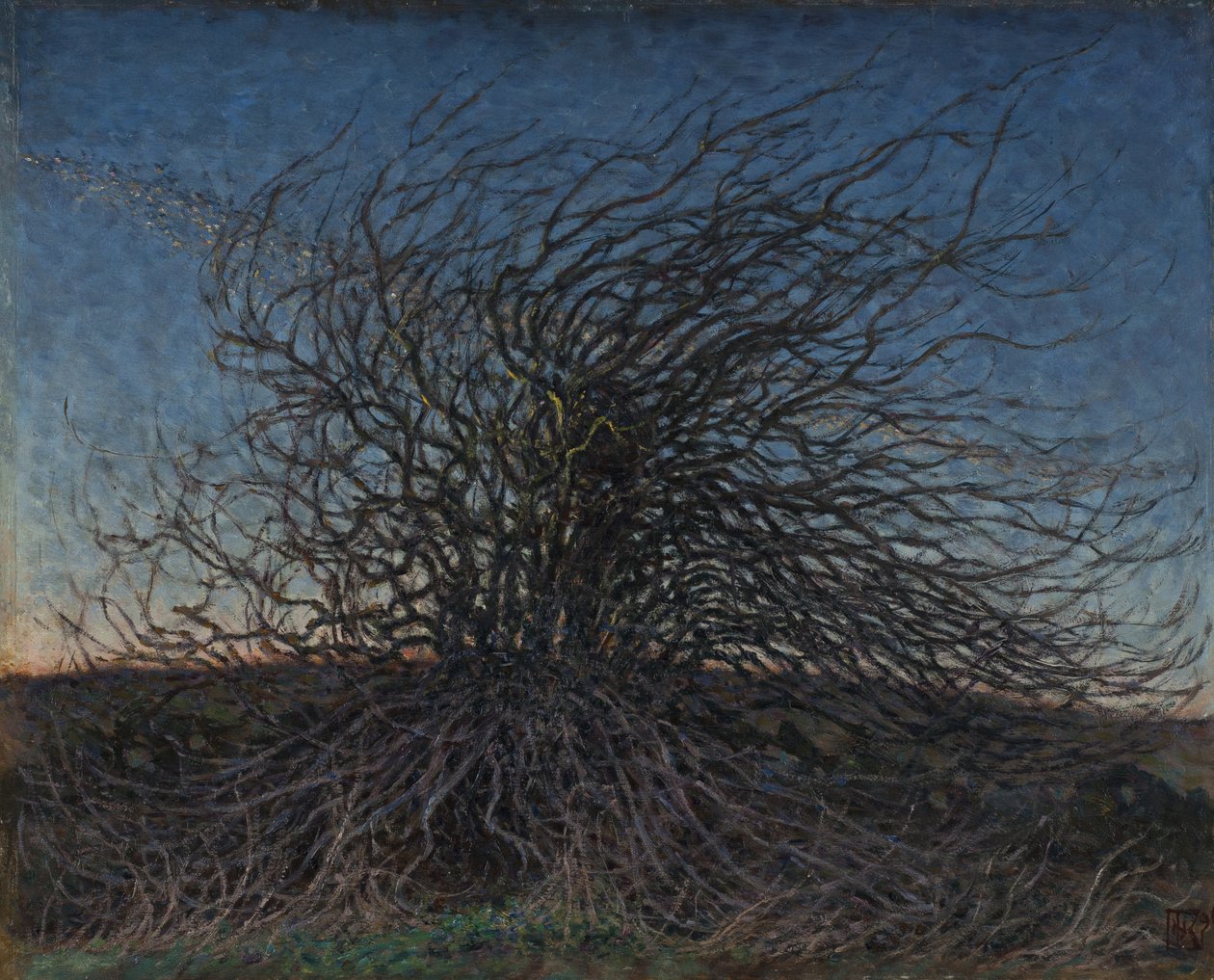 Forårsaften, 1896 af Nils Kreuger