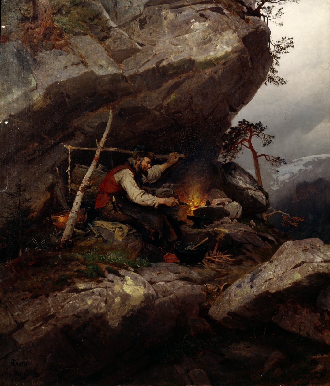 En rejsende Smith af Nils Bergslien