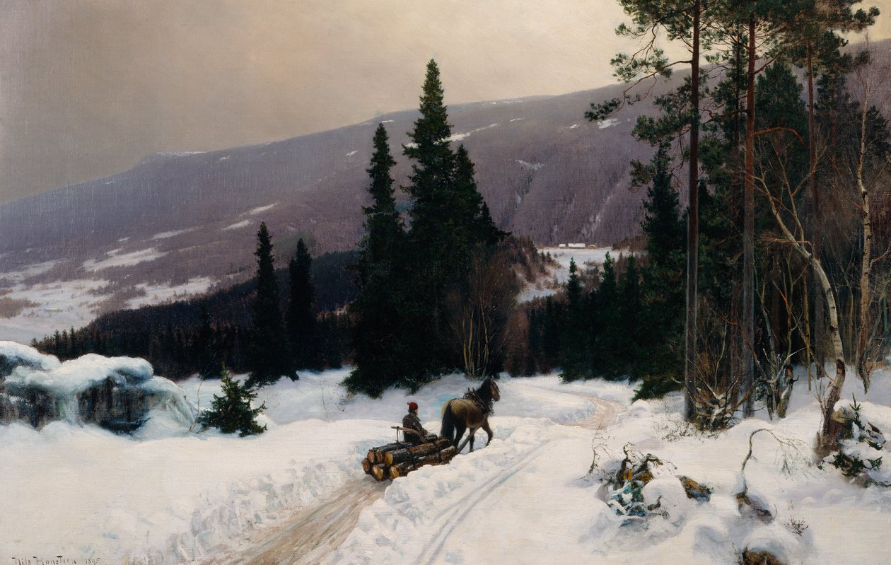 Vinter af Nils Hansteen