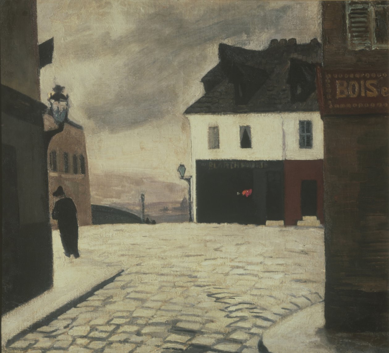 Boulevard Montmartre i Paris af Nina Yakovlevna Simonovich Yefimova