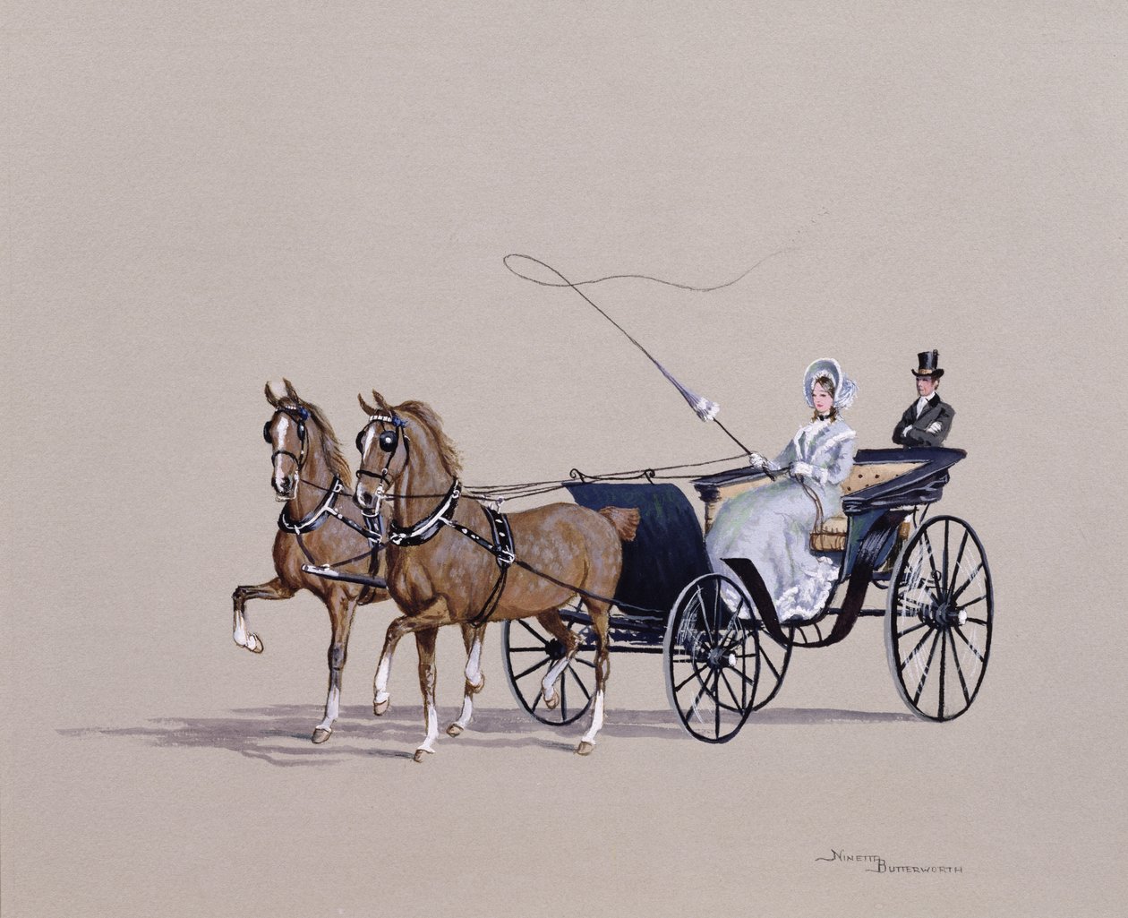 Park Phaeton, 1972 af Ninetta Butterworth
