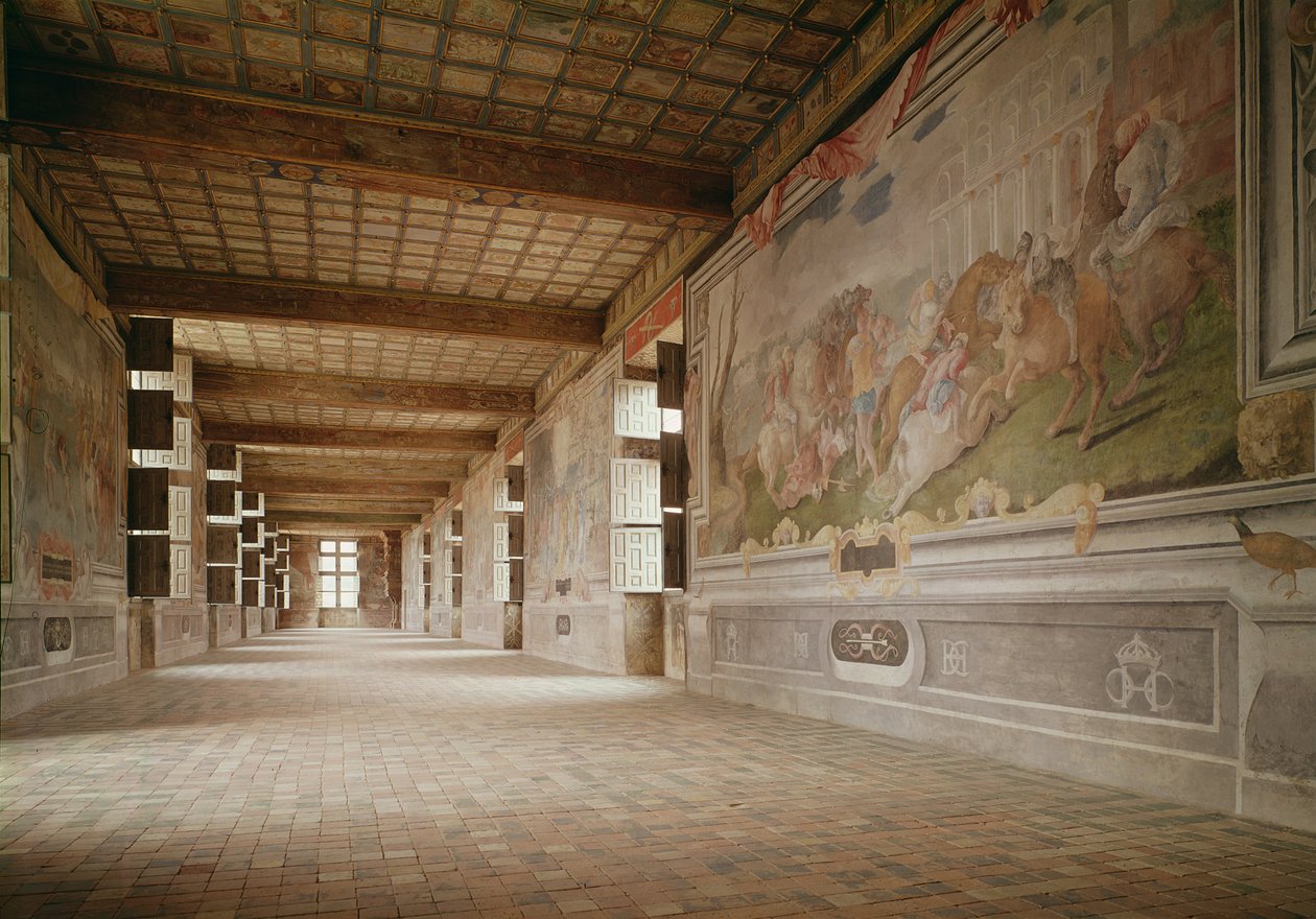 Scener fra Æneiden i Salle des Gardes af Noel Jallier