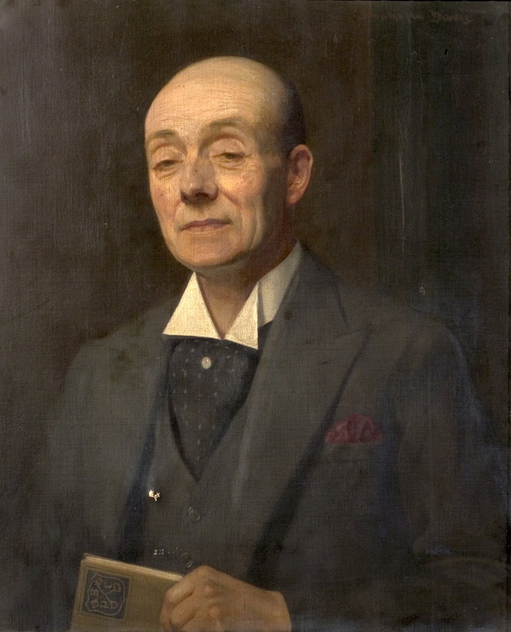 Edward P. Day, Master of Bingham Public Elementary School (olie på lærred) af Noel Denholm Davis