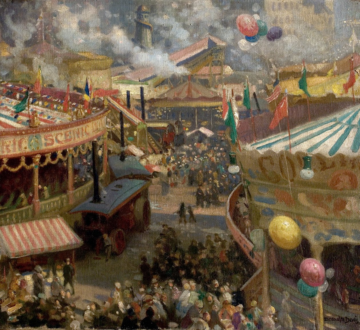 Nottingham Goose Fair af Noel Denholm Davis