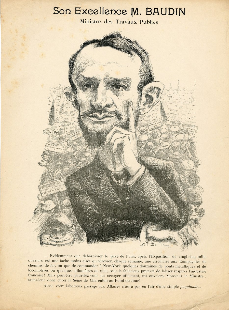 løst blad af Noel Dorville