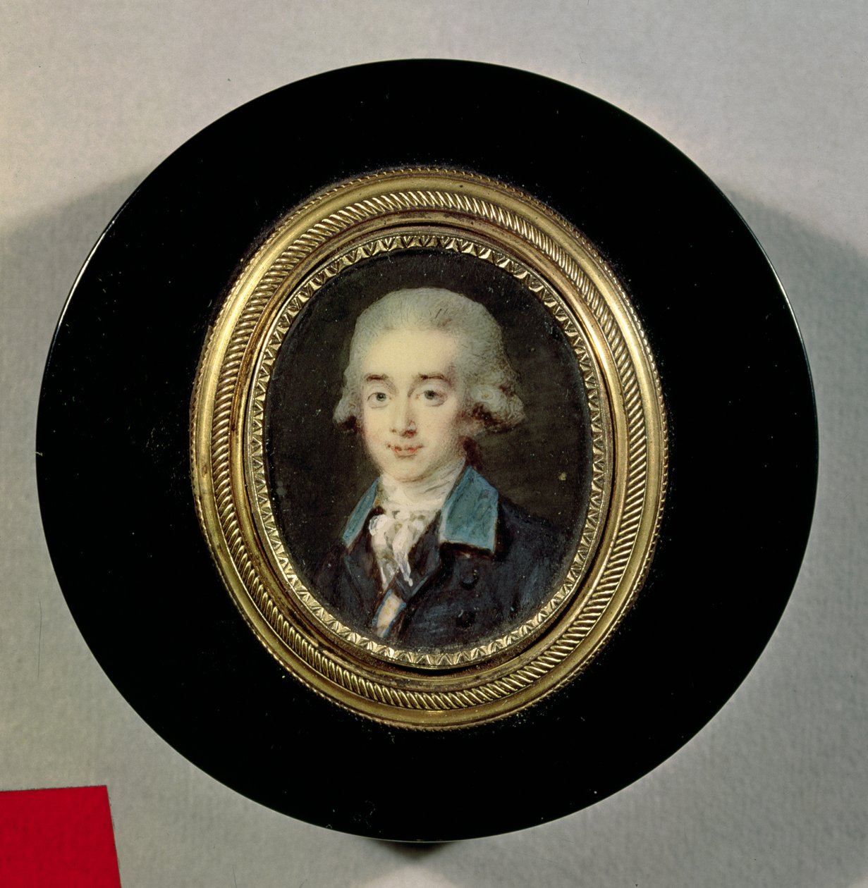 Portrætminiature af grev Hans Axel von Fersen (1755-1810) af Noel Halle
