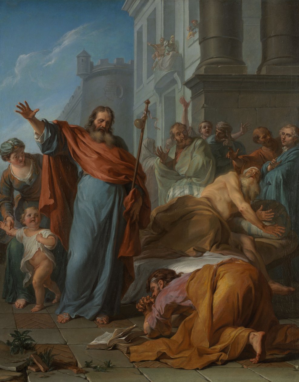 The Miracles of Saint James the Greater, 1726 af Noel Nicholas Coypel