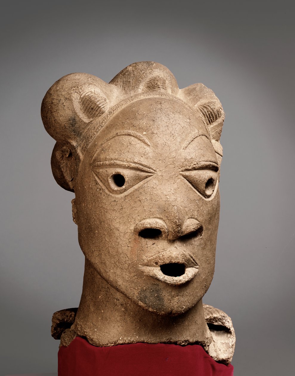 Tag fra Rafin Kura, Nigeria, 500 f.Kr. - 200 e.Kr. (terracotta) af Nok Culture