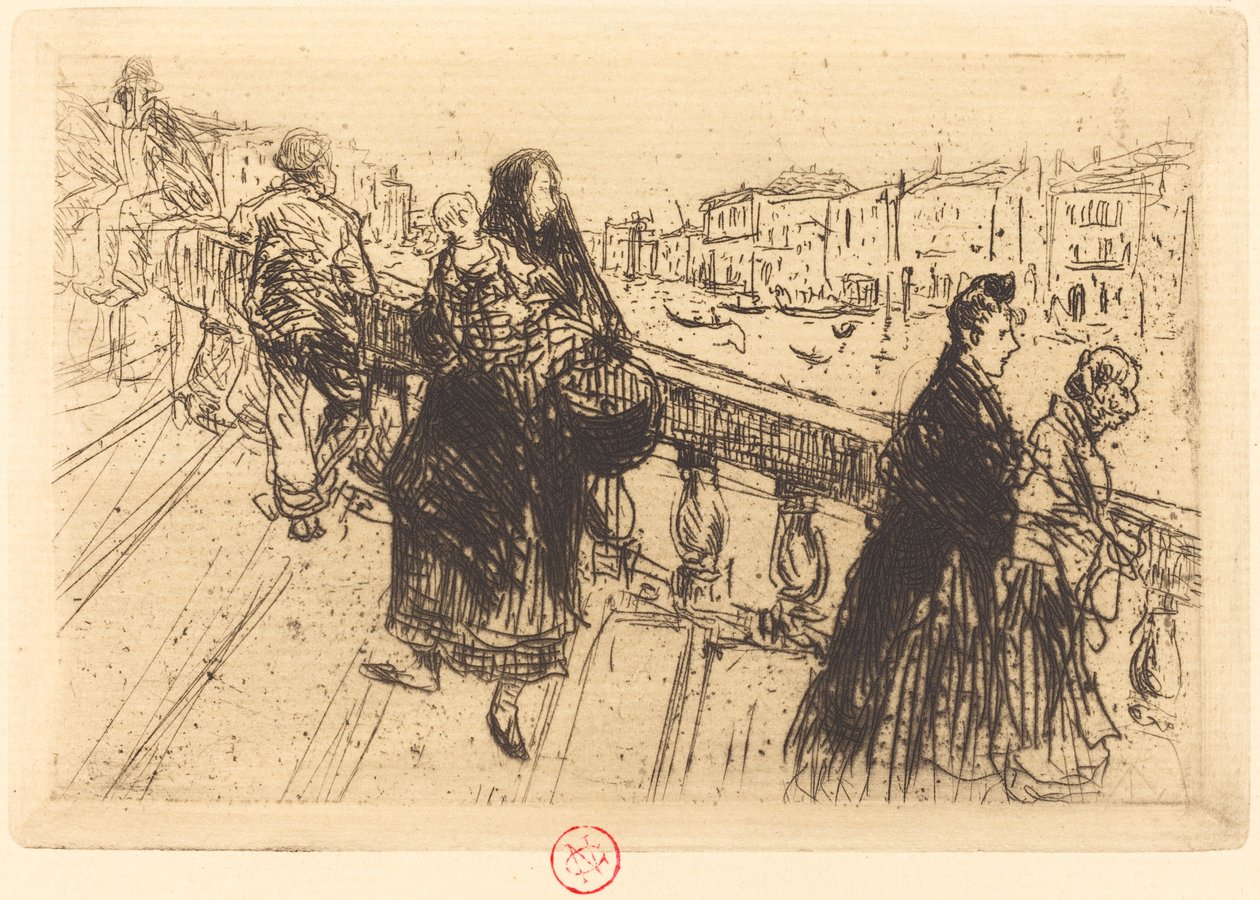 Rialto af Norbert Goeneutte