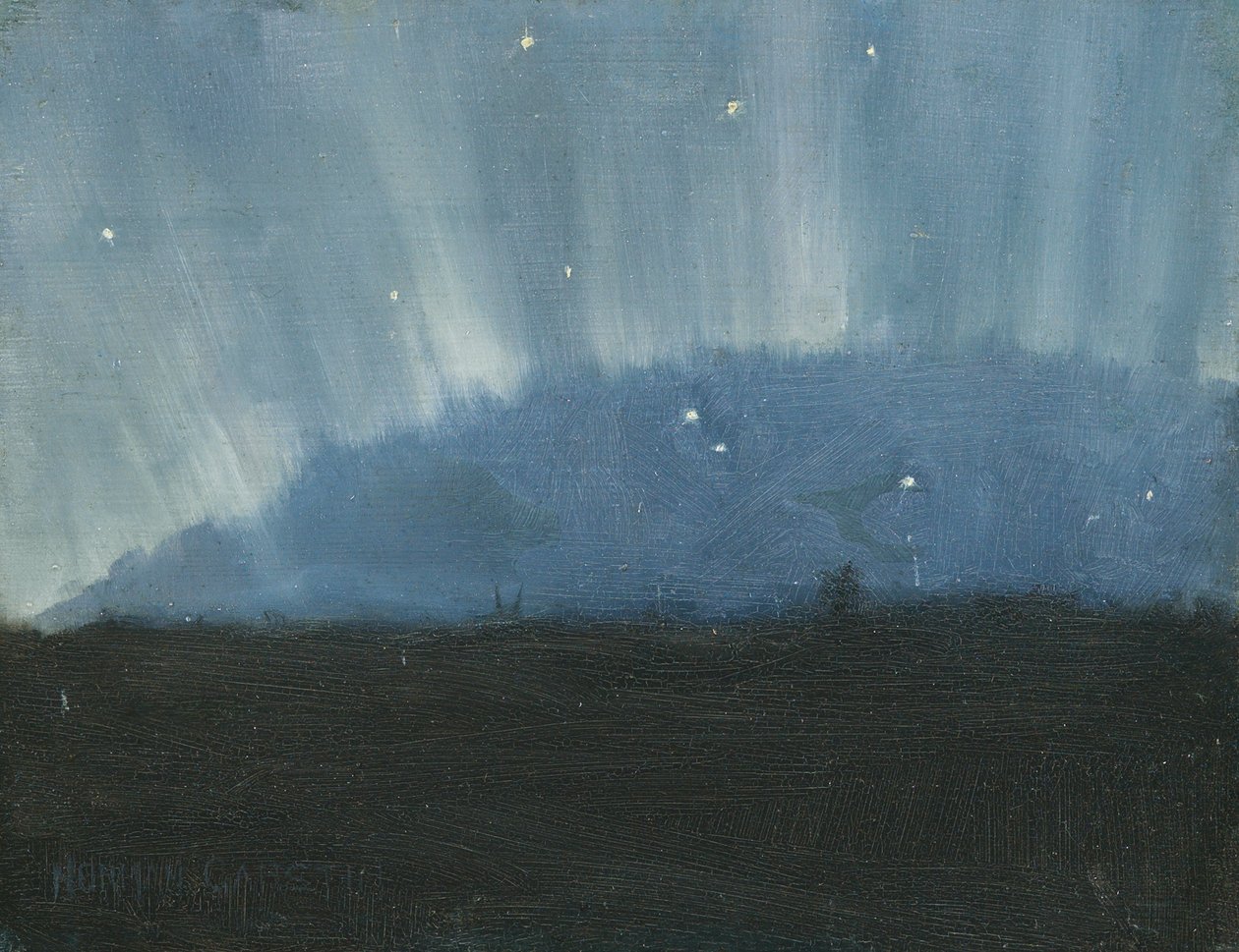 Aurora på prærien, 1886 af Norman Garstin