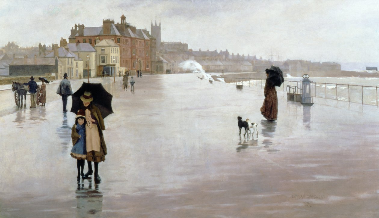 Regnen det regner hver dag, 1889 af Norman Garstin
