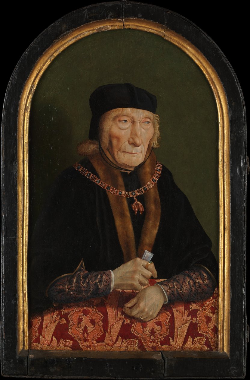 Jan 1438-1516, førstegreve af Egmond, grevinde af Egmond Magdalena van..., 1464-1538. af North Netherlandish Painter