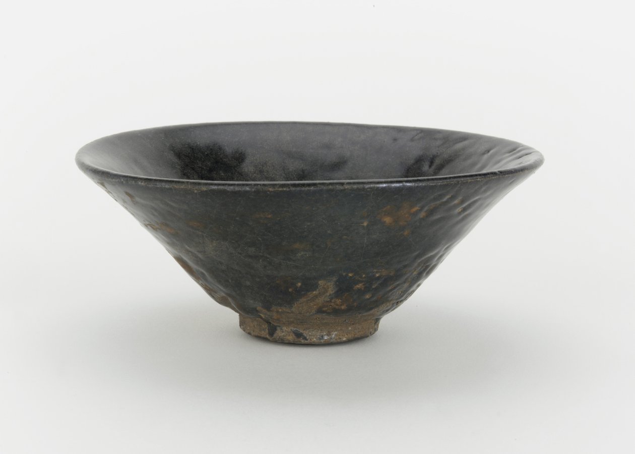 Teskål, Fujian-provinsen, 11.-begyndelsen af det 12. århundrede (keramik) af Northern Song Dynasty Chinese School