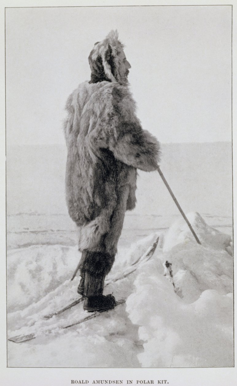 Roald Amundsen i polardragt, fra 