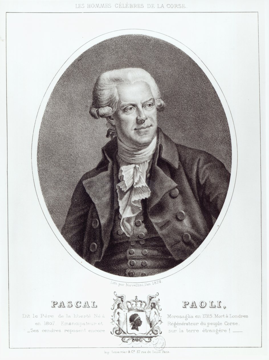 Pascal Paoli, 1872 af Novellini