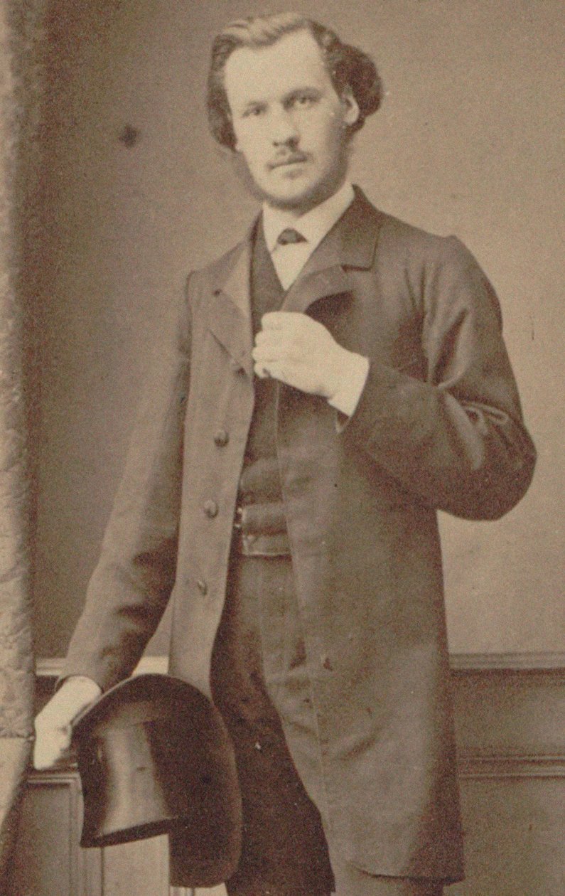 Portræt af komponisten Charles Lenepveu 1840-1910, 1870. af Numa Blanc