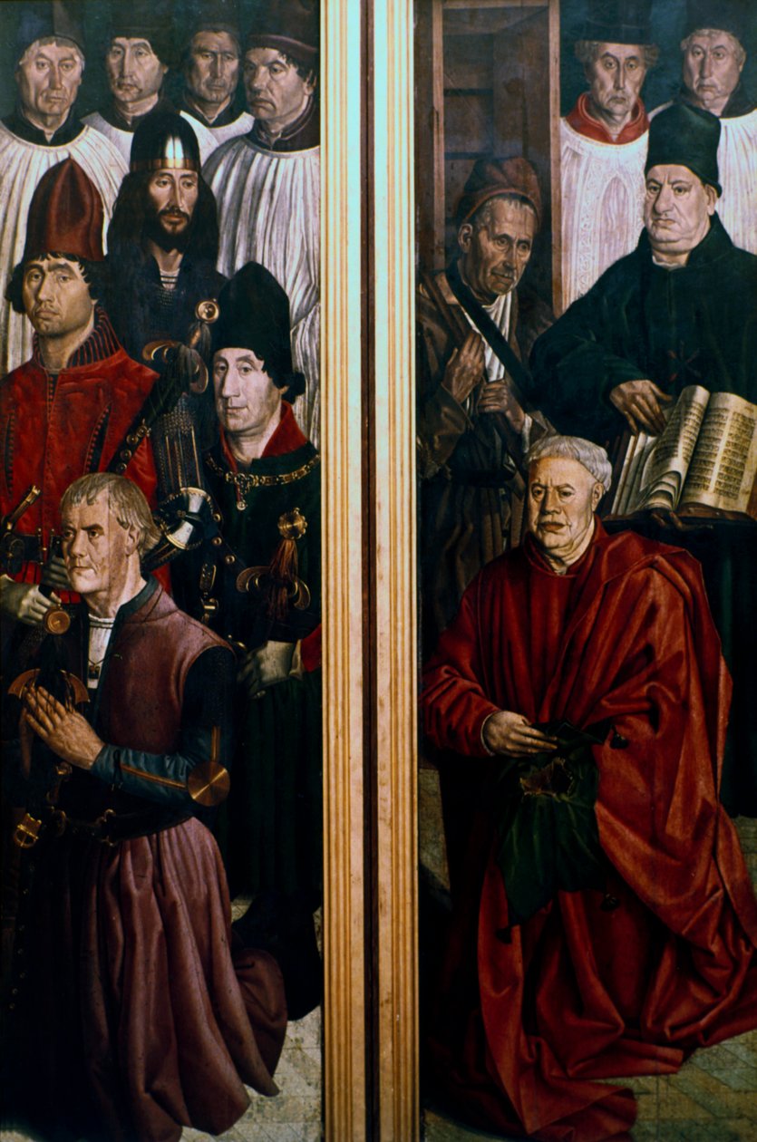 Altertavle af St Vincent, 1460 af Nuno Goncalves or Gonzalvez