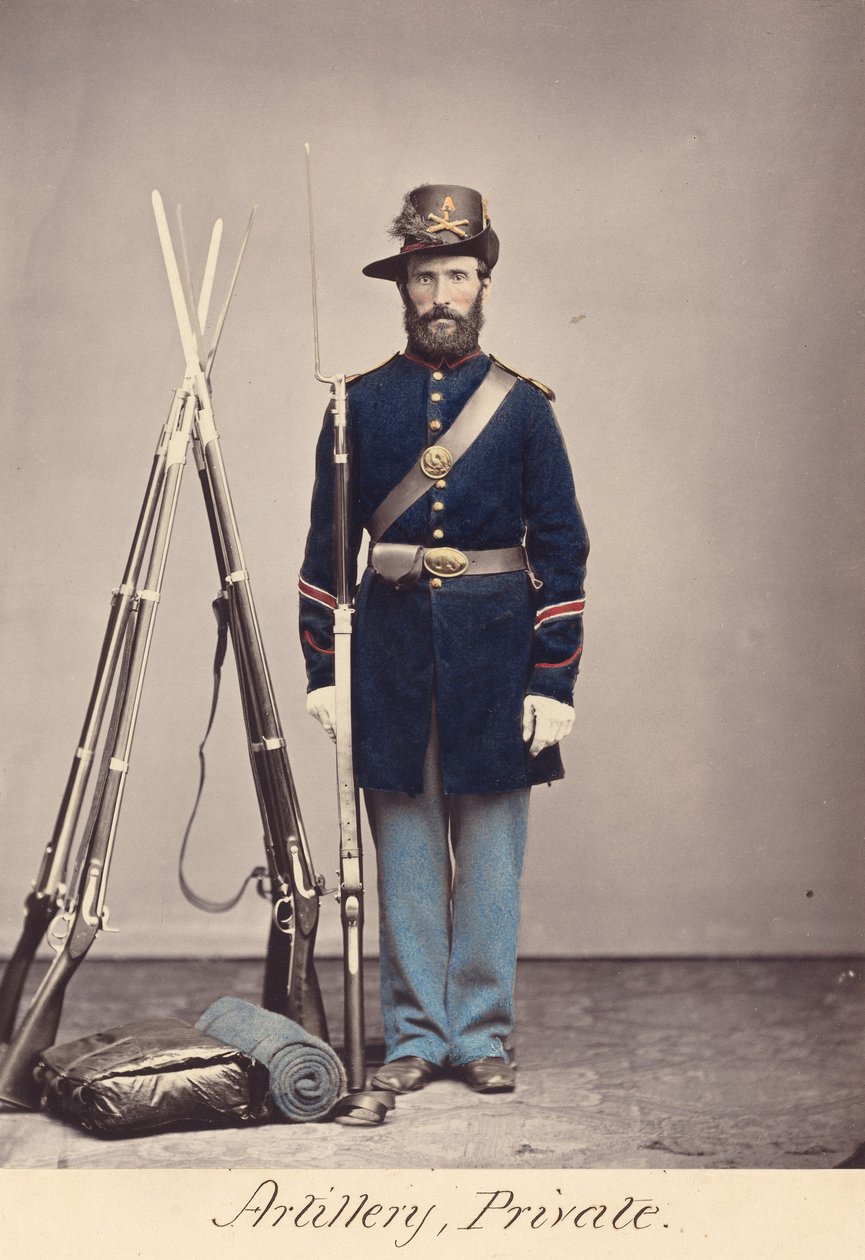 Artilleri, menig af O.H. Willard