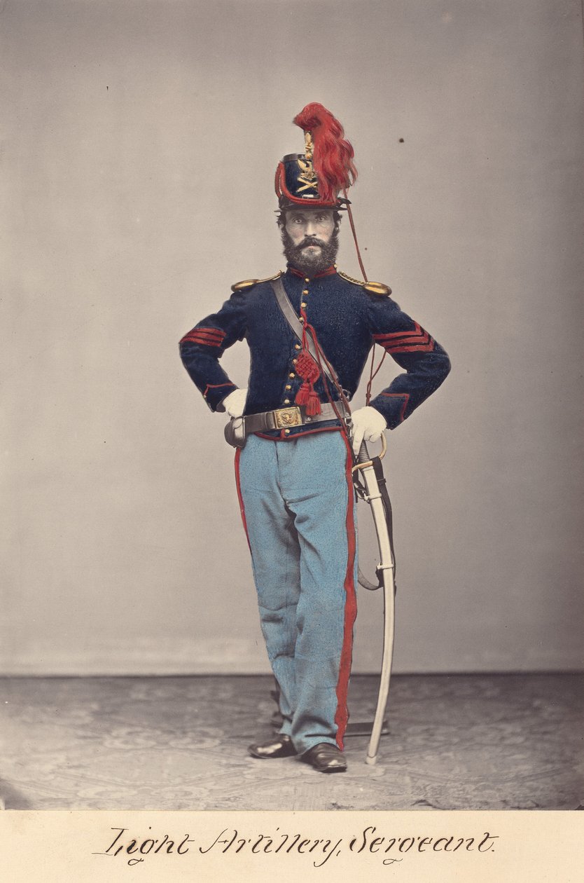 Let Artilleri, Sergent af O.H. Willard