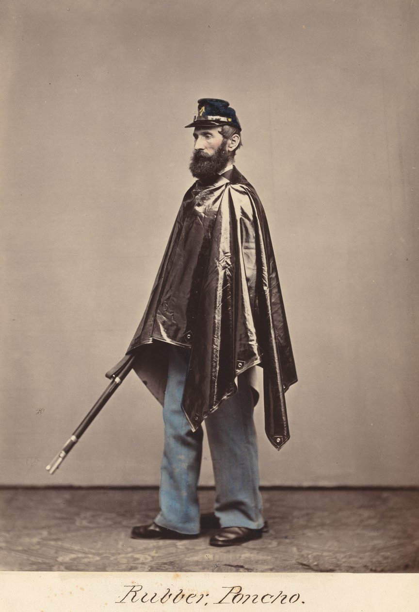 Gummi poncho af O.H. Willard
