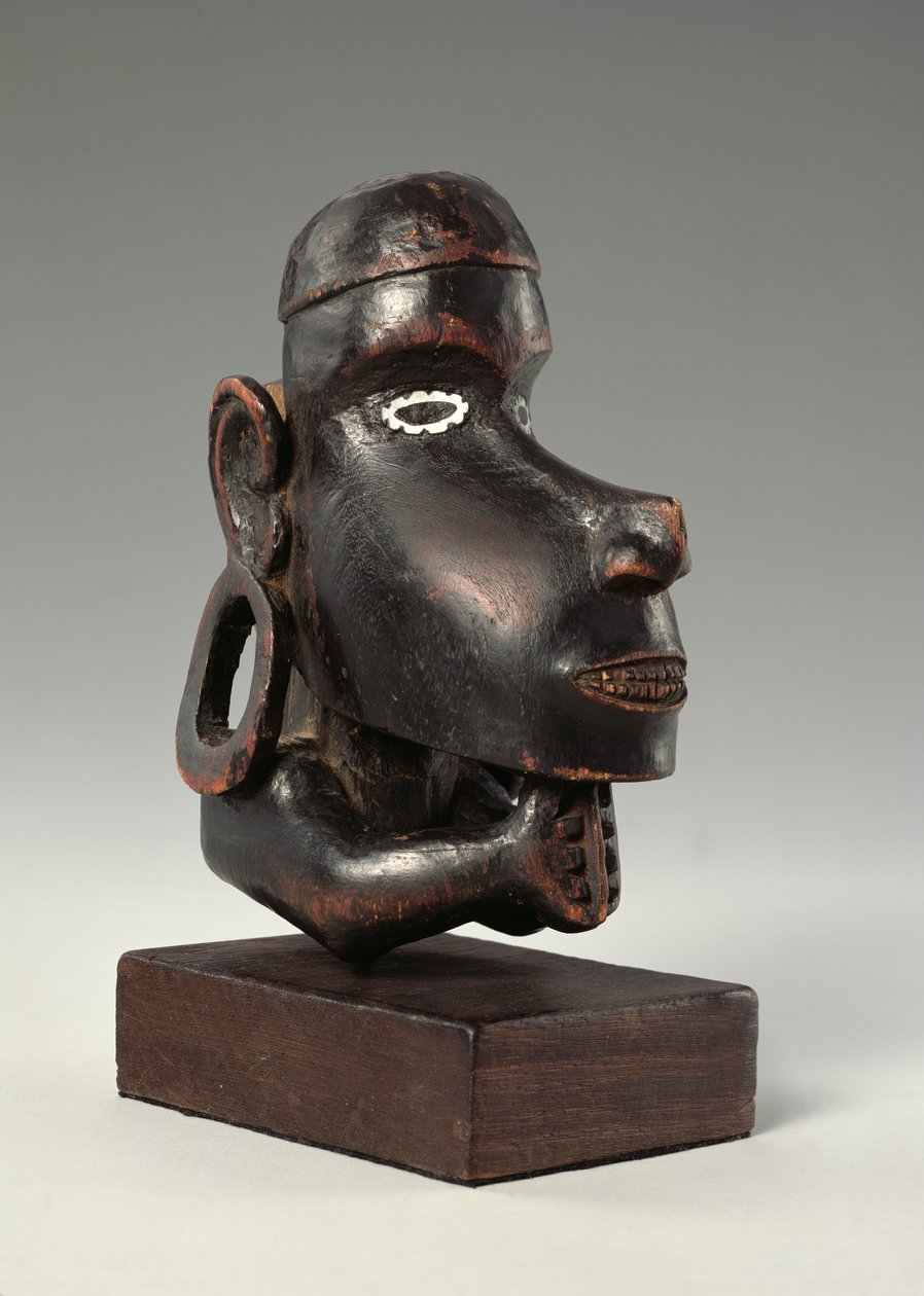 Kanobov galionsfigurer (nguzu nguzu) fra Salomonøerne (træ) af Oceanic