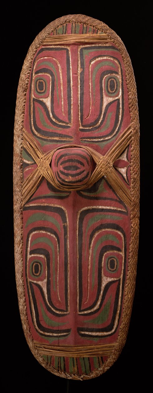 Sepik Shield fra det nordlige Ny Guinea (træ) af Oceanic