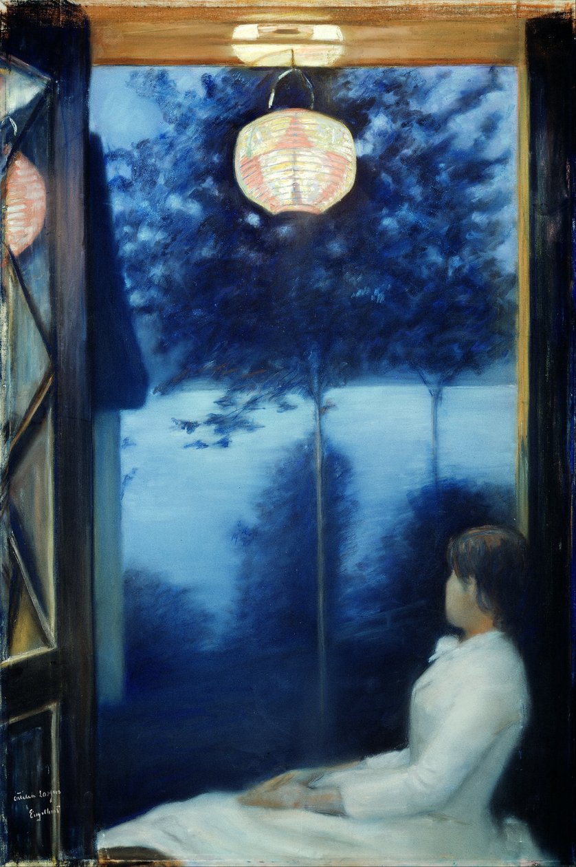En japansk lanterne af Oda Krohg