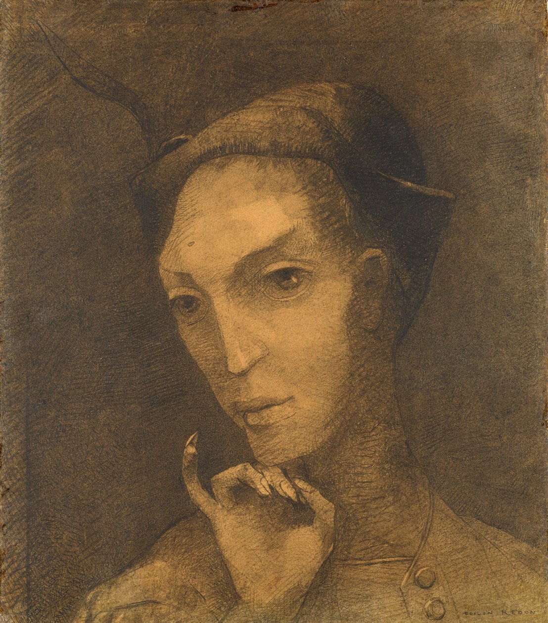 Mephistopheles af Odilon Redon