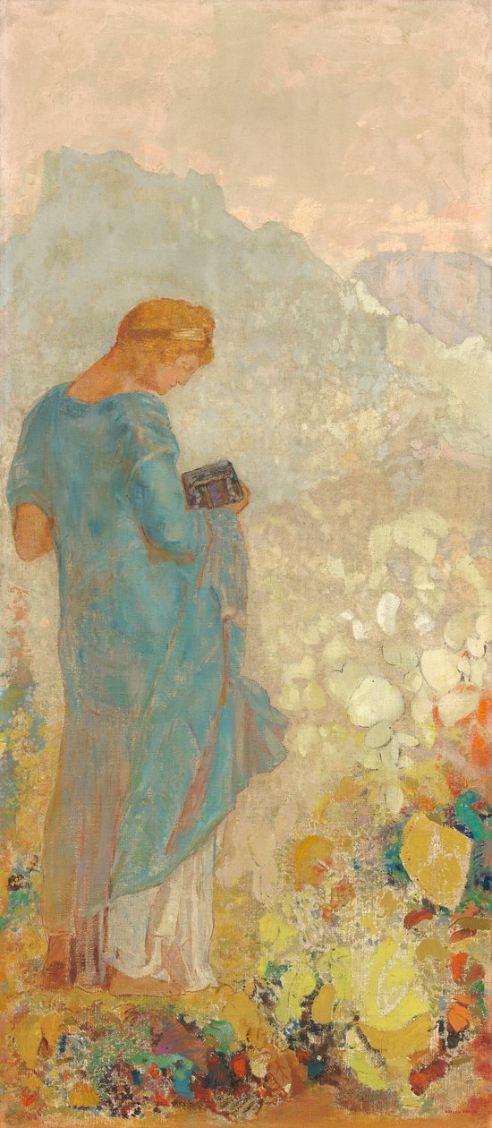 Pandora, 1910-2 af Odilon Redon