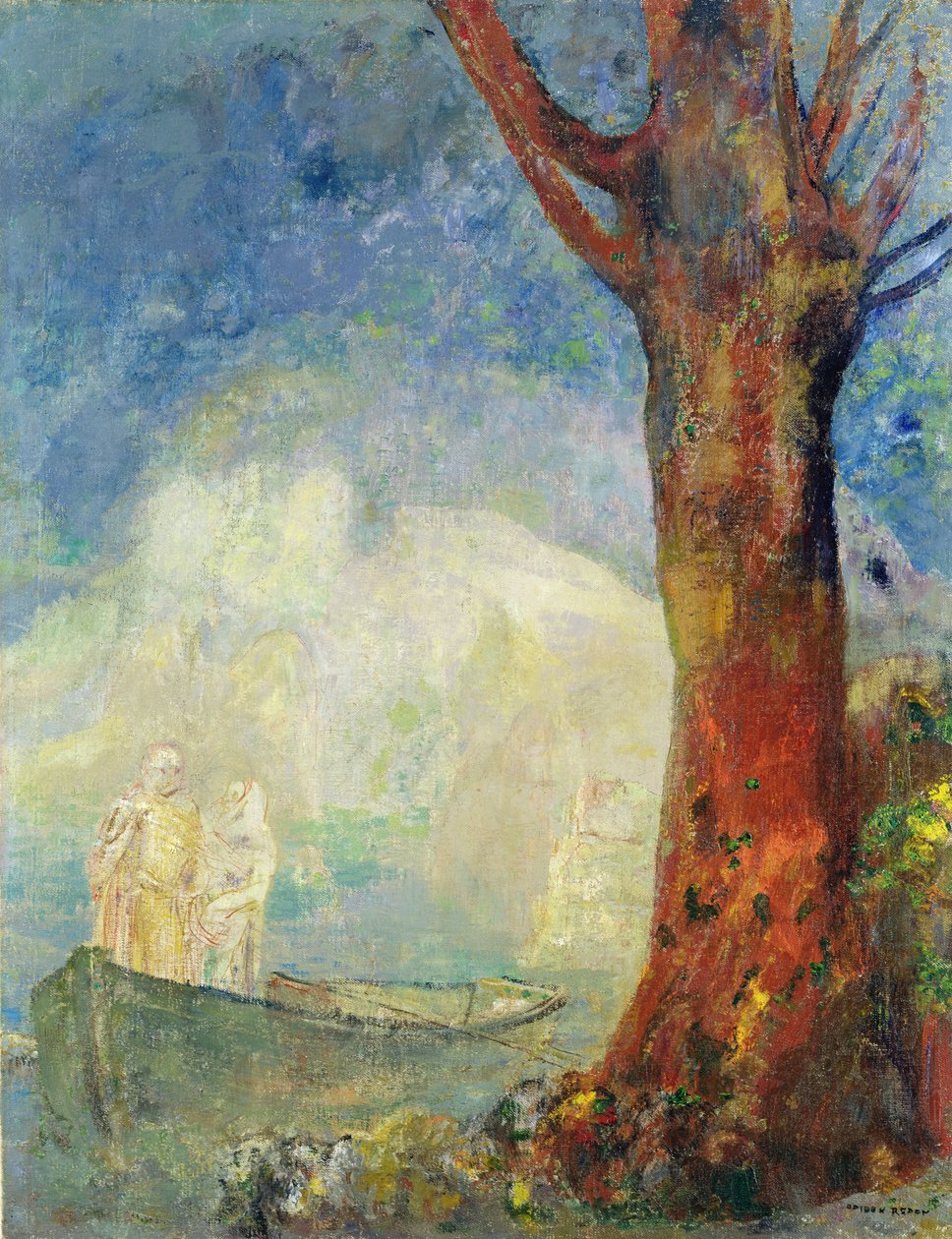 Barken, ca. 1900 af Odilon Redon
