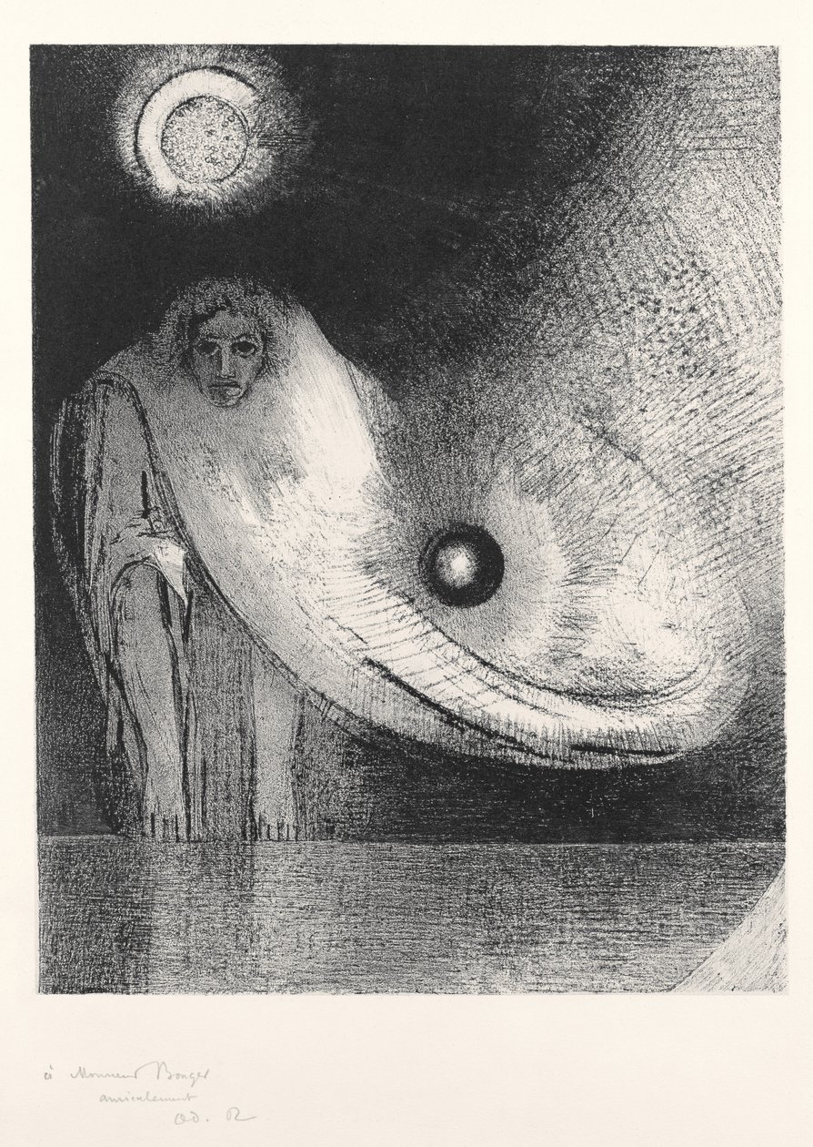 Buddha, 1895 af Odilon Redon