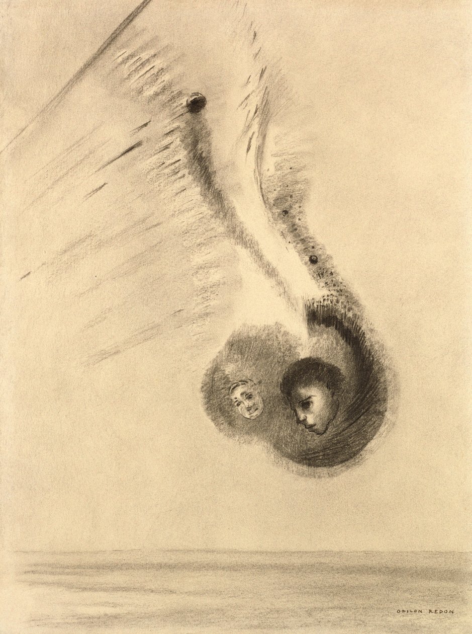 Sciapoderne (kul) af Odilon Redon