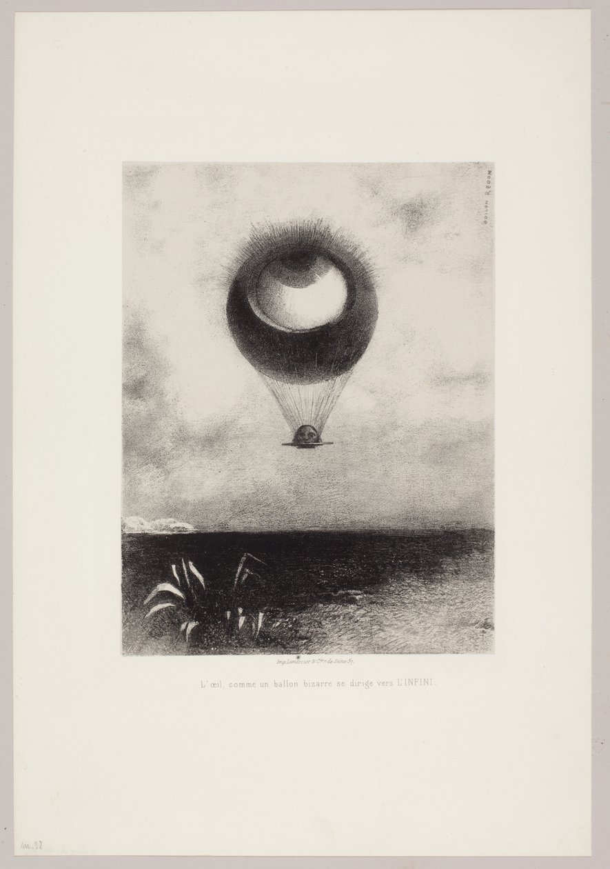 En Edgar Poe af Odilon Redon