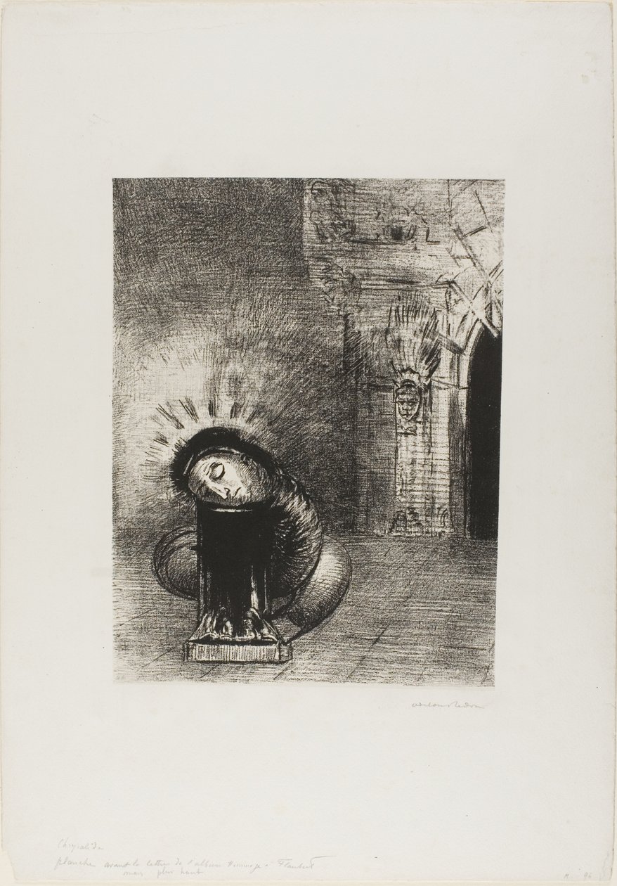 A Long Chrysalis, the Color of Blood, plade 2 af 6 af Odilon Redon