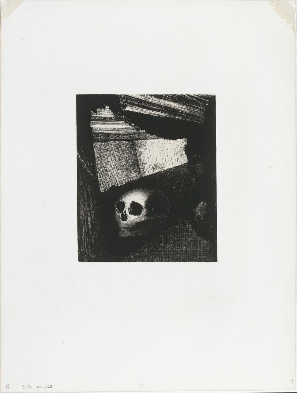 A Man of the People, a Savage, fra The Juror af Odilon Redon