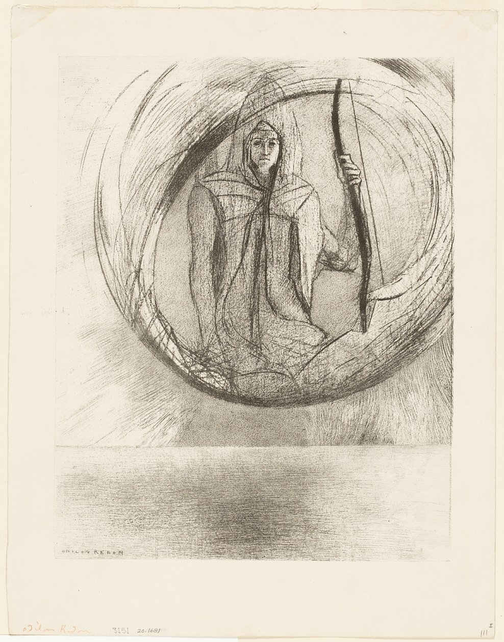And Beyond, Astral Idol, Apotheosis, plade 2 af 6 af Odilon Redon