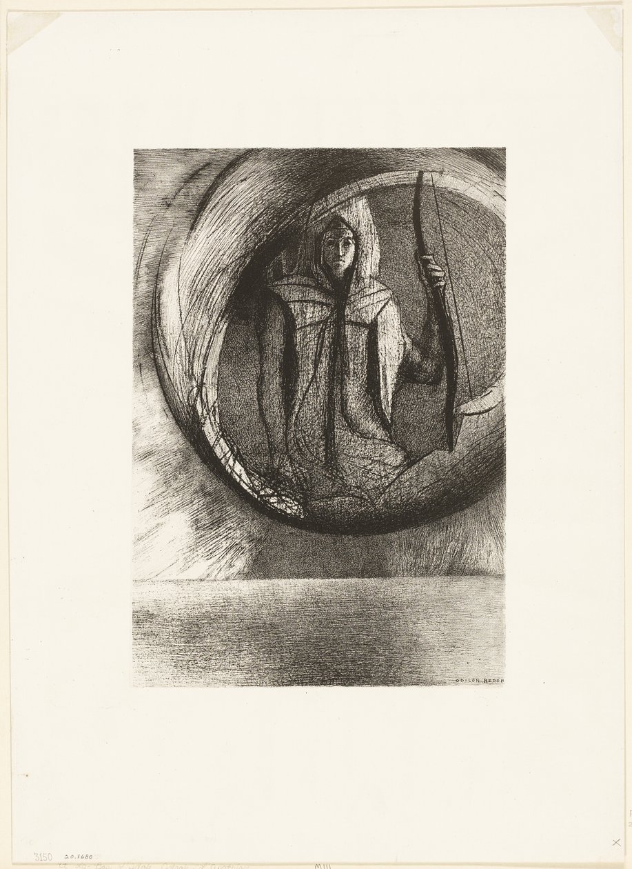 And Beyond, Astral Idol, Apotheosis, plade 2 af 6 af Odilon Redon