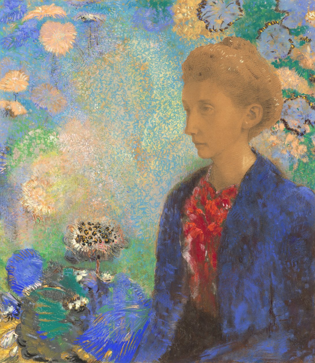 Baronesse de Domecy af Odilon Redon