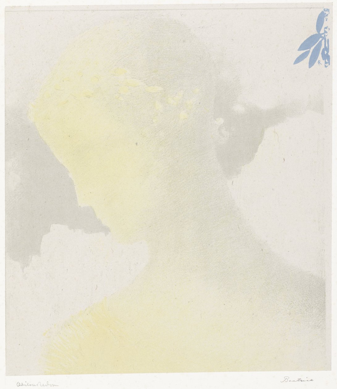 Beatrice Albummet med originale tryk fra Vollard Gallery (serietitel) af Odilon Redon