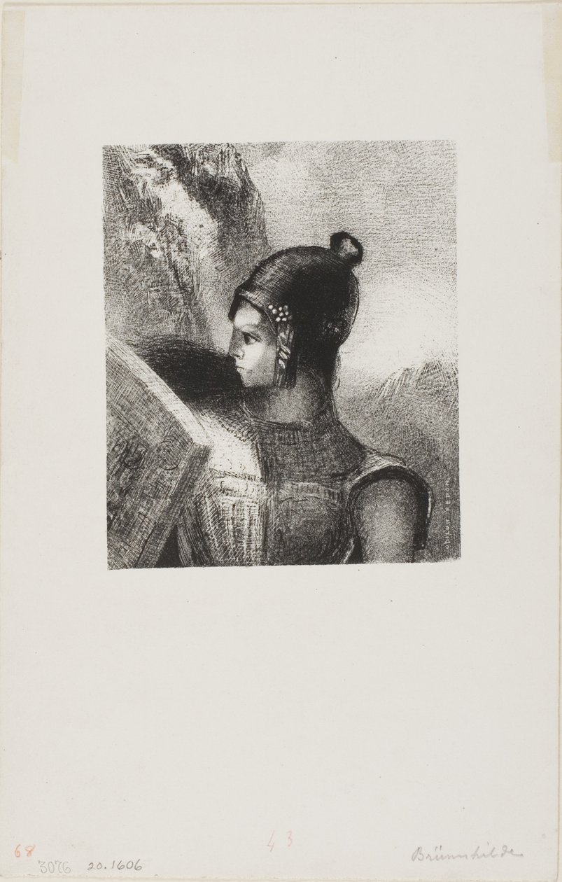 Brunnhilde af Odilon Redon