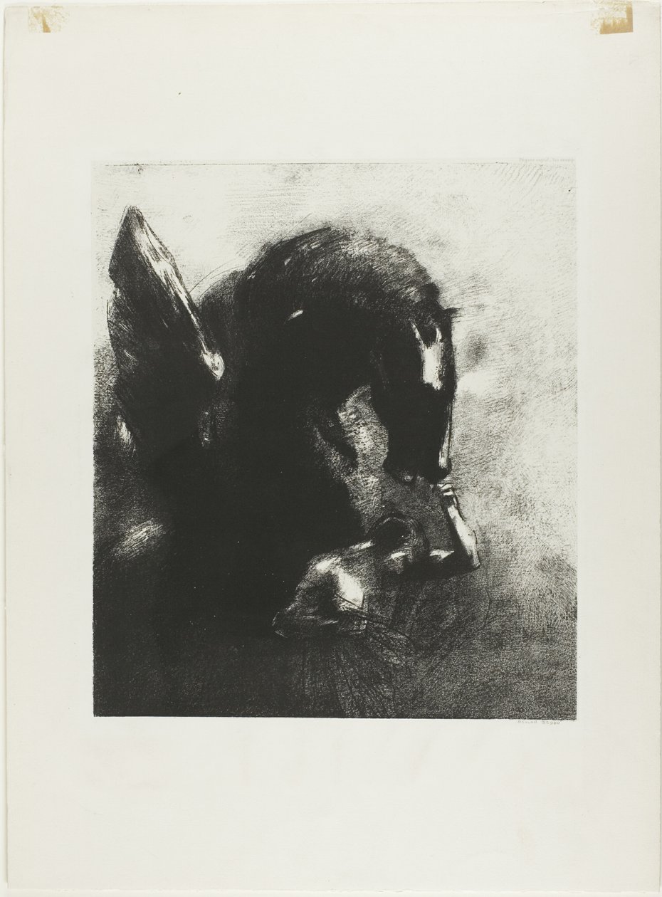 Fange Pegasus af Odilon Redon