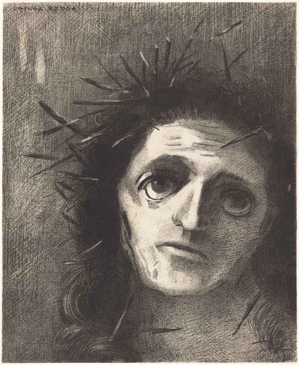 Kristus af Odilon Redon