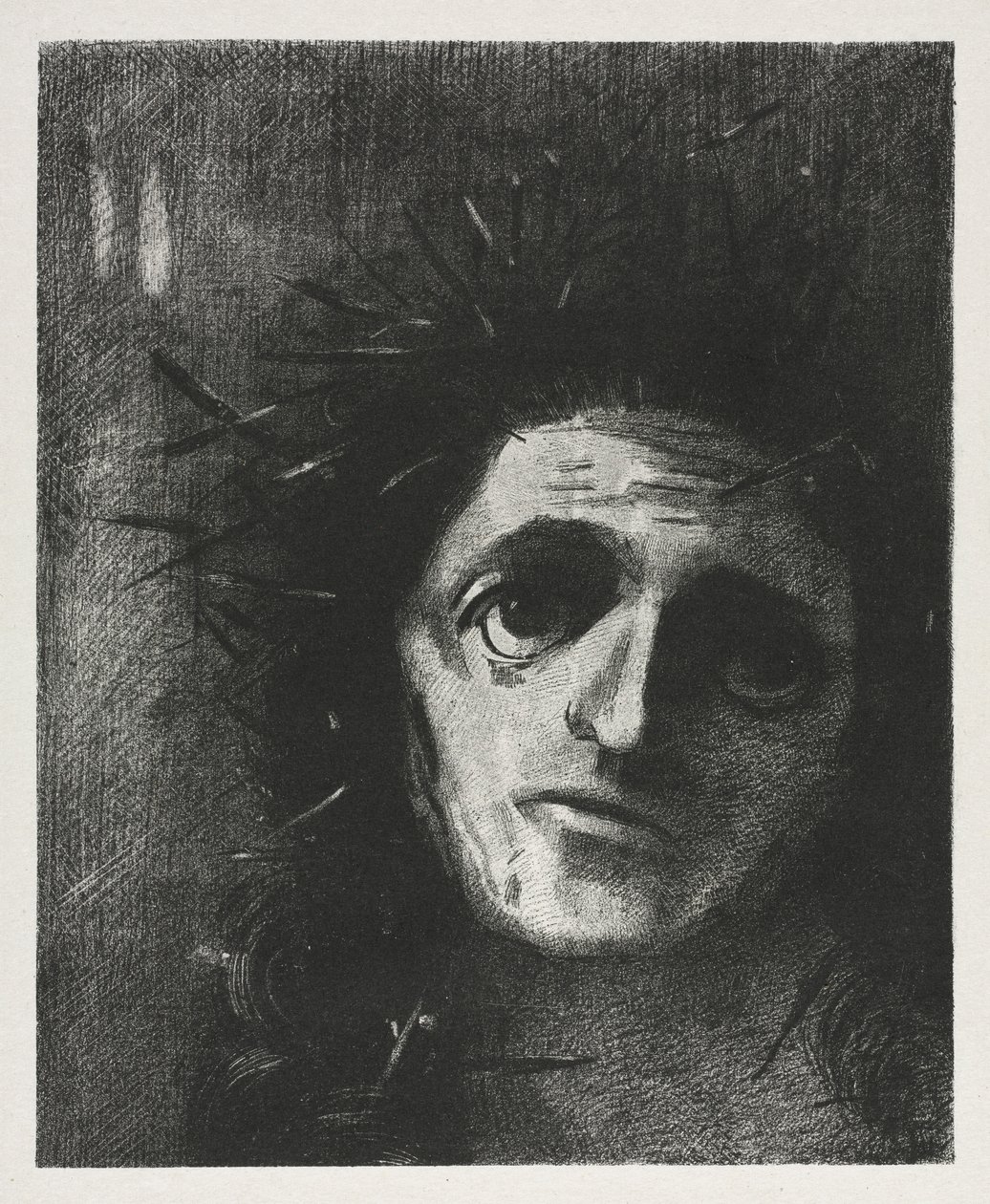 Kristus, 1887. af Odilon Redon