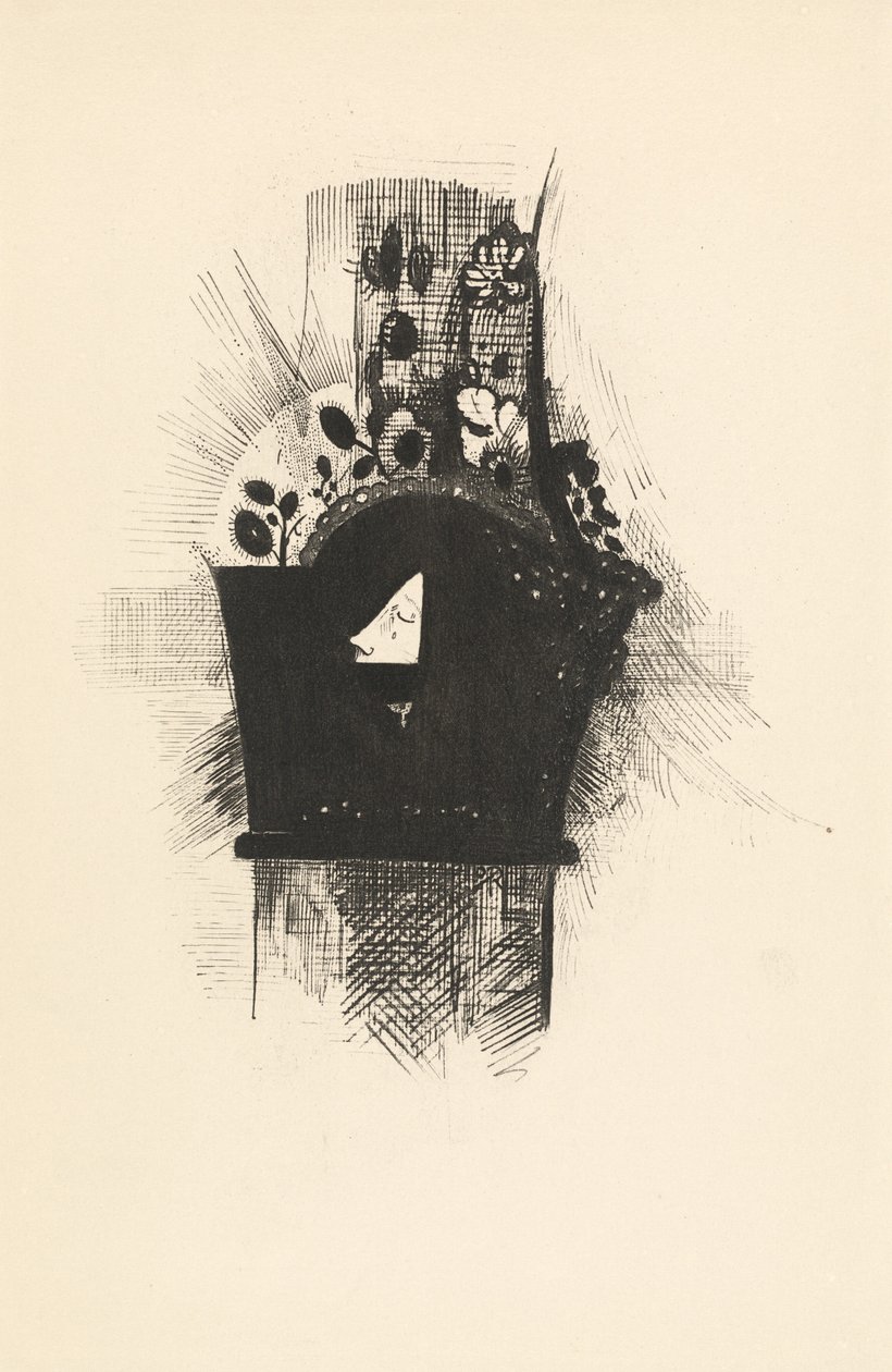 Cover - Frontispice af Odilon Redon