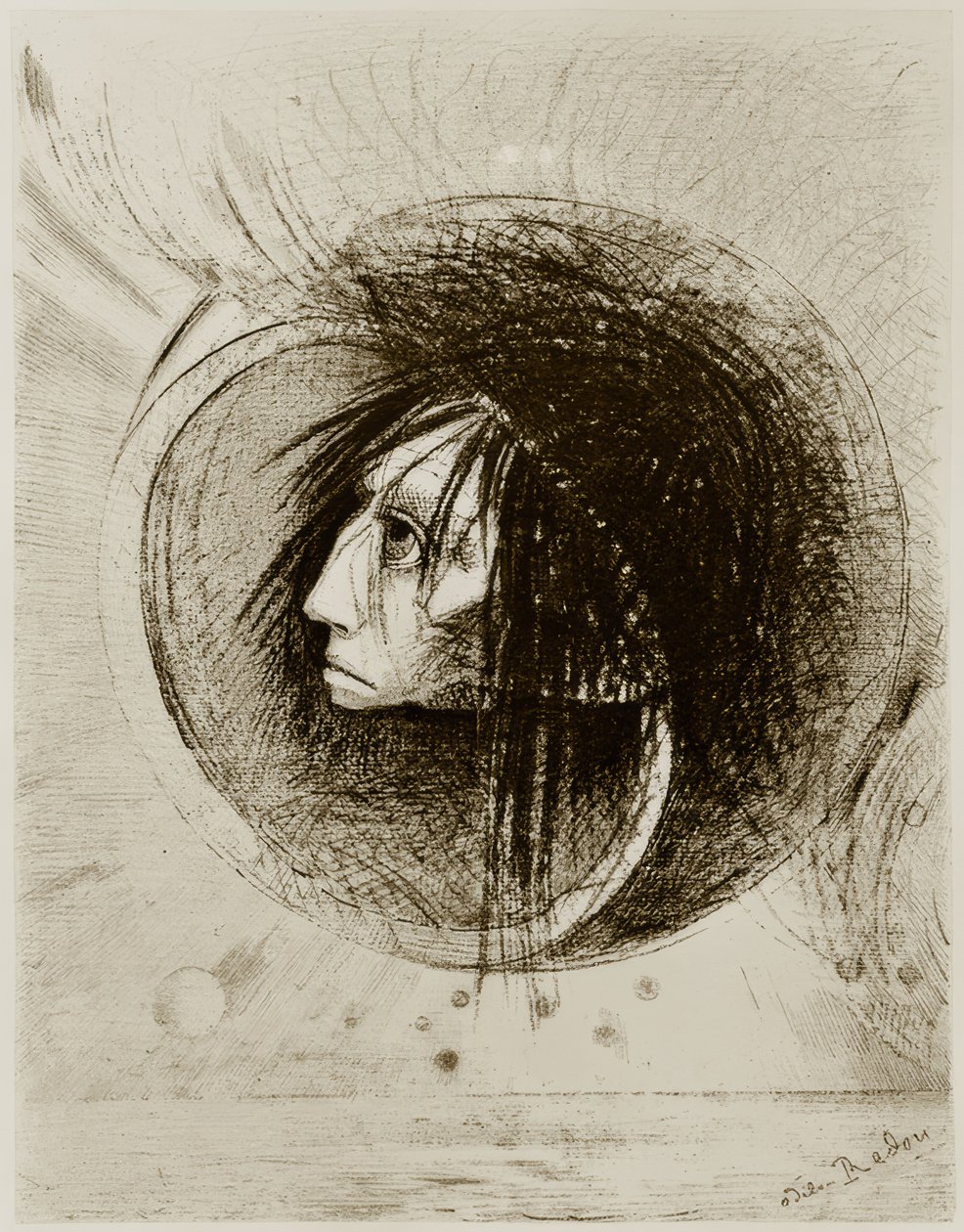 Springet op af Odilon Redon